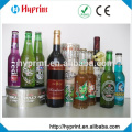 Custom clear sticker for drink bottle